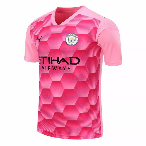 Camiseta Manchester City Tercera Equipación Portero 2020-2021 Rosa
